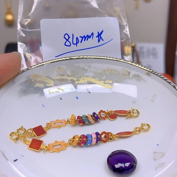 紫晶颈饰银S925镶嵌紫晶925镶嵌89