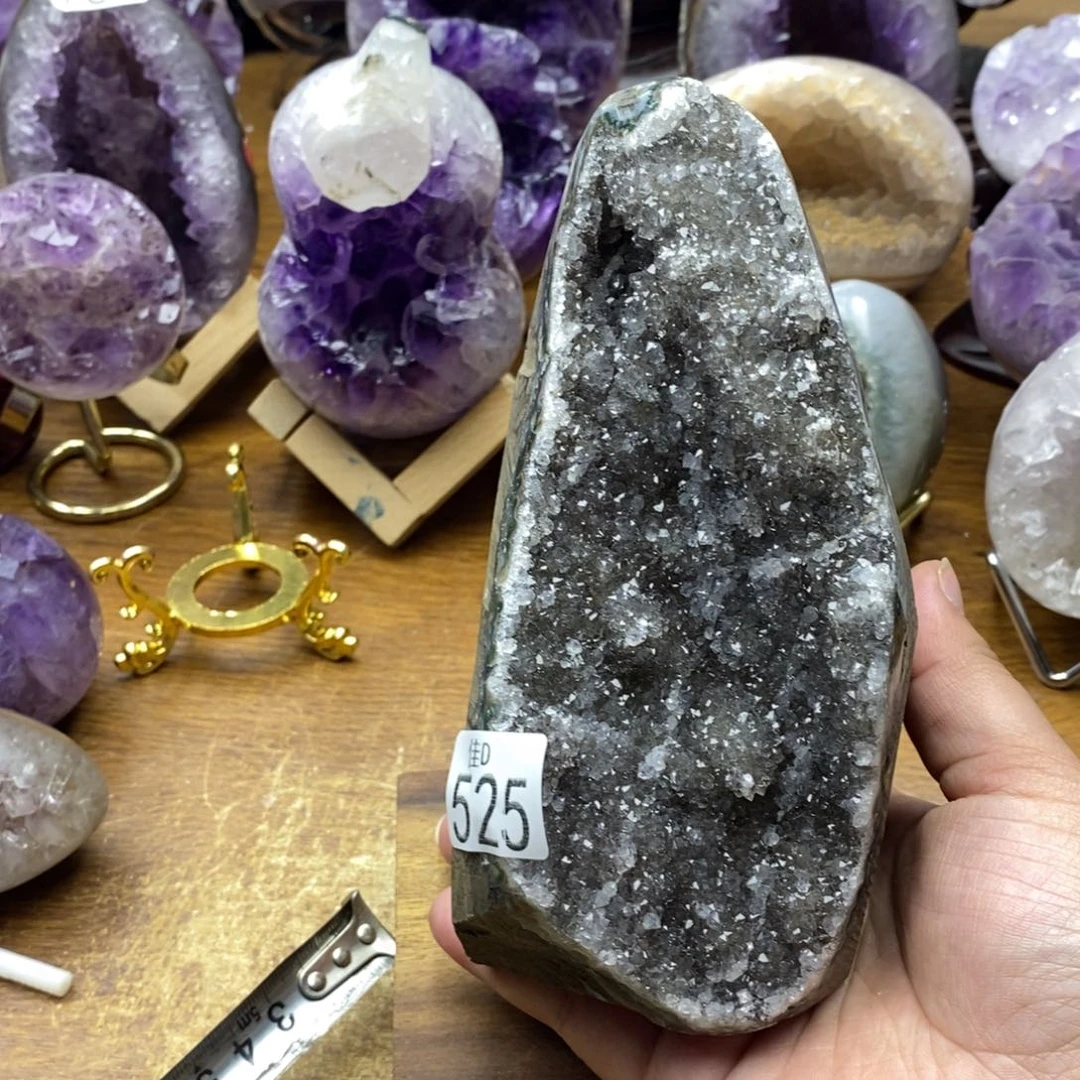 未镶嵌大型摆件（非配饰）紫晶