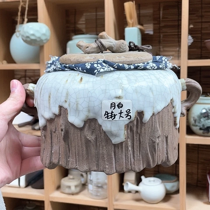 壶老段烧陶瓷茶器！