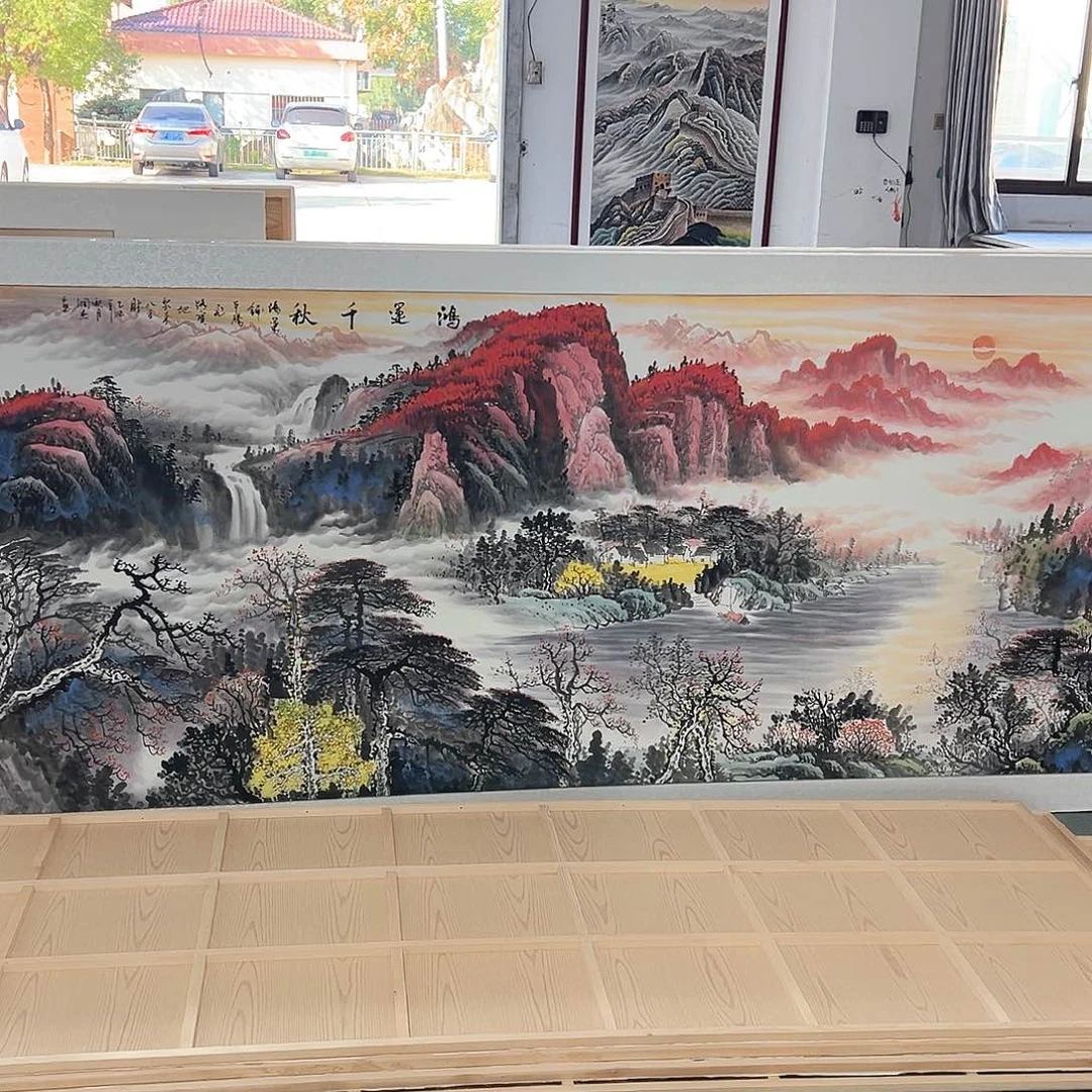 喜***话国画手绘保证假一罚万