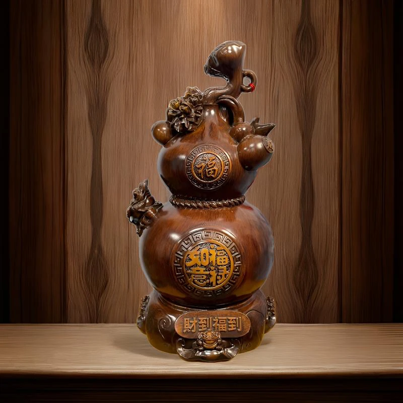 财到福到葫芦家居装饰摆件适合客厅店铺公司装饰