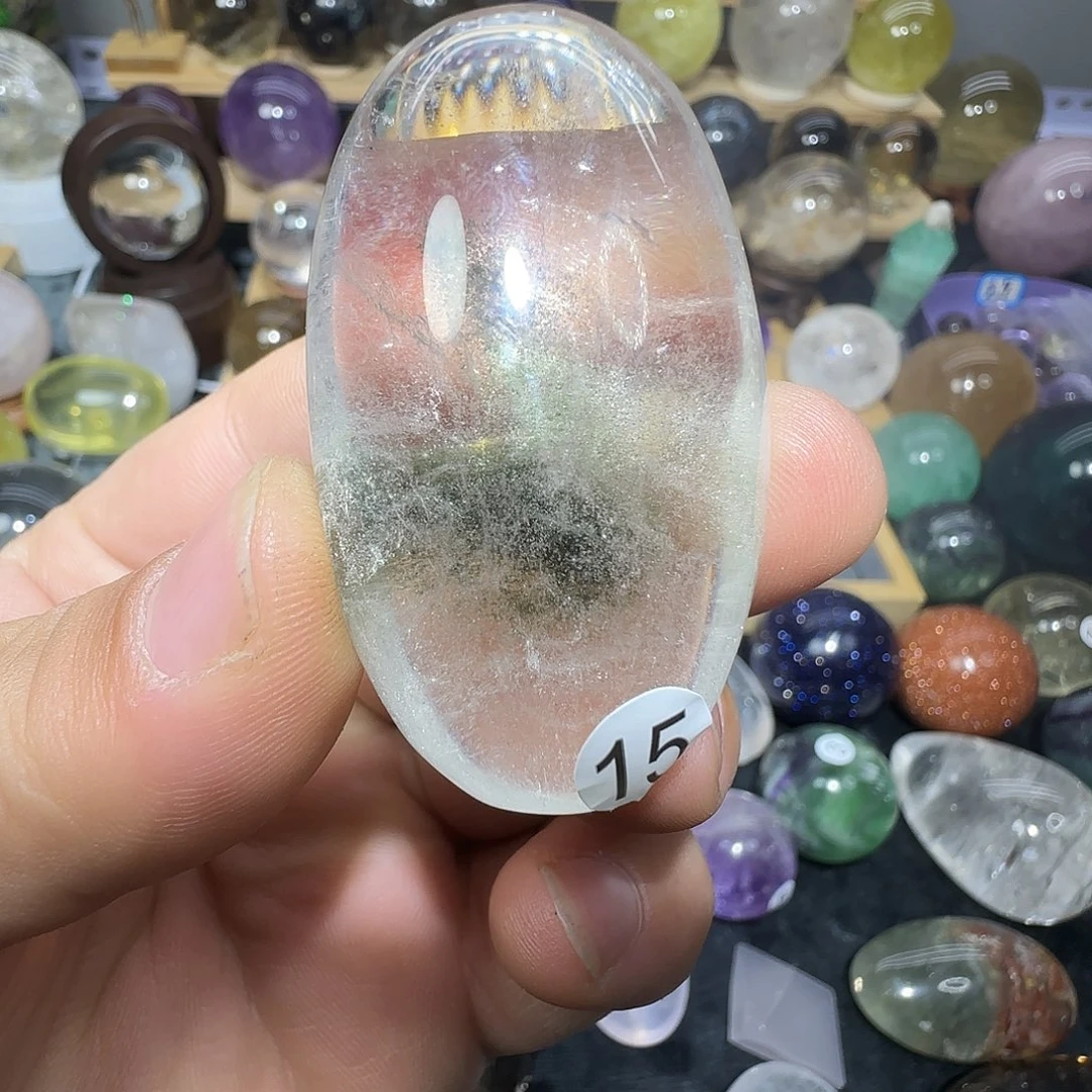 水晶未镶嵌珠宝半成品幽灵手握15