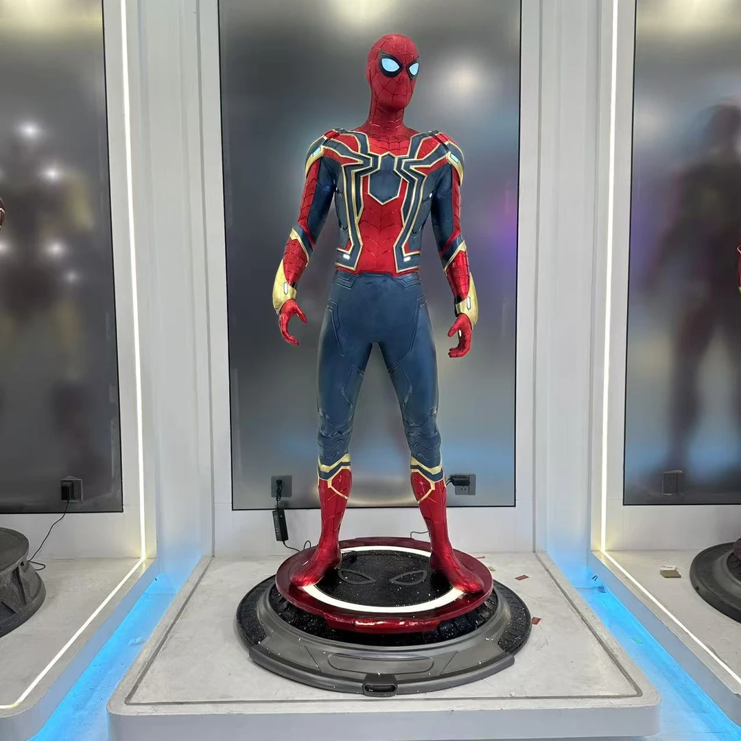 蜘蛛侠1/1树脂雕像落地摆件