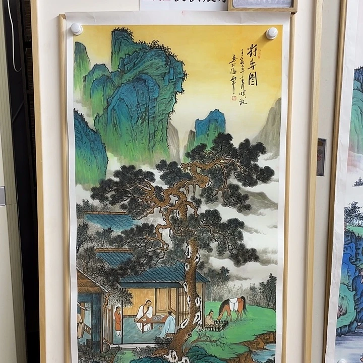 国画纯手绘国画山水画闪购链接