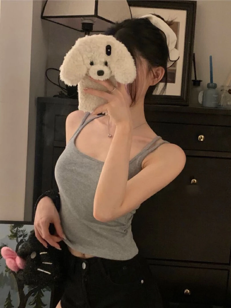 春夏内搭美背百搭吊带背心（带垫）