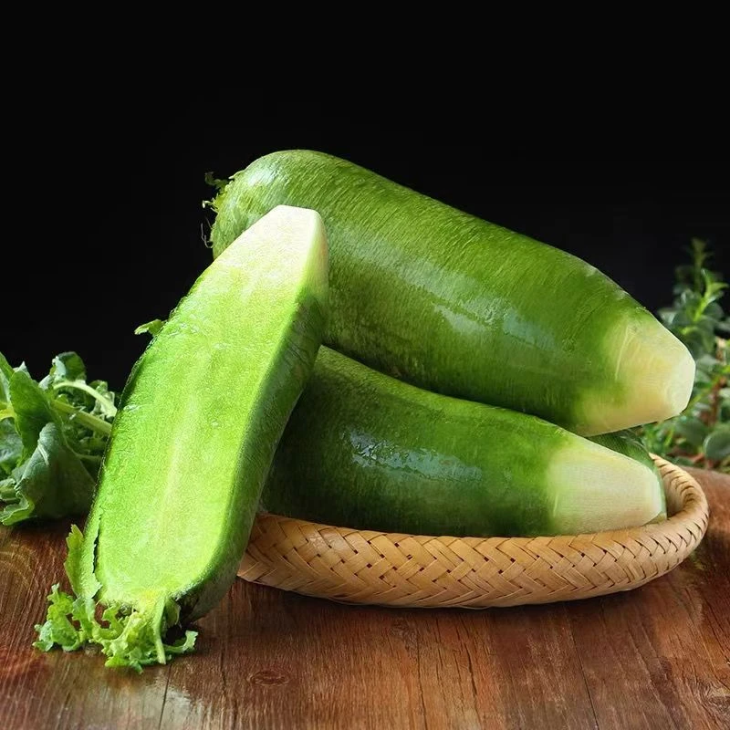 新鲜青萝卜500g   蔬菜