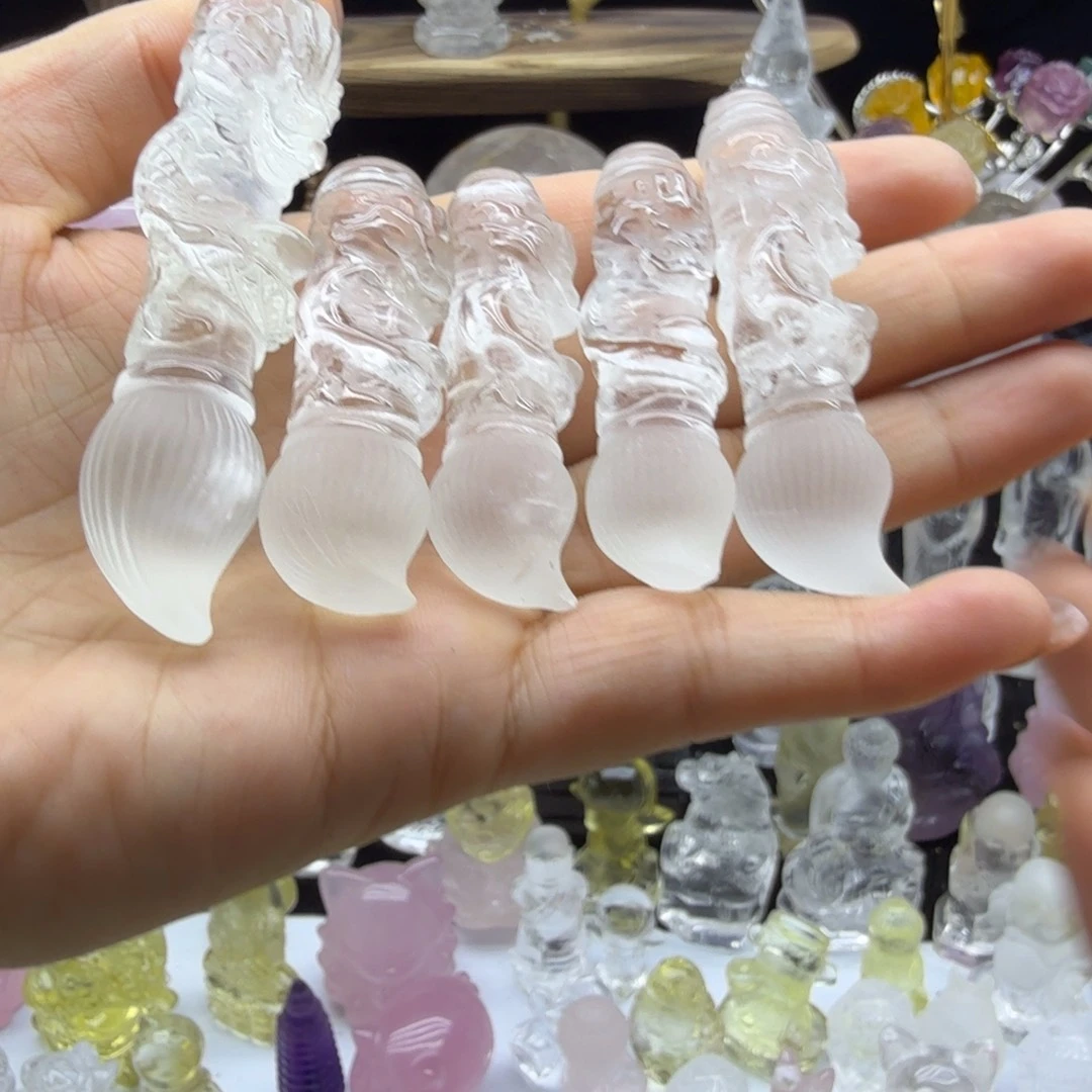 艾***师水晶珠宝半成品未镶嵌