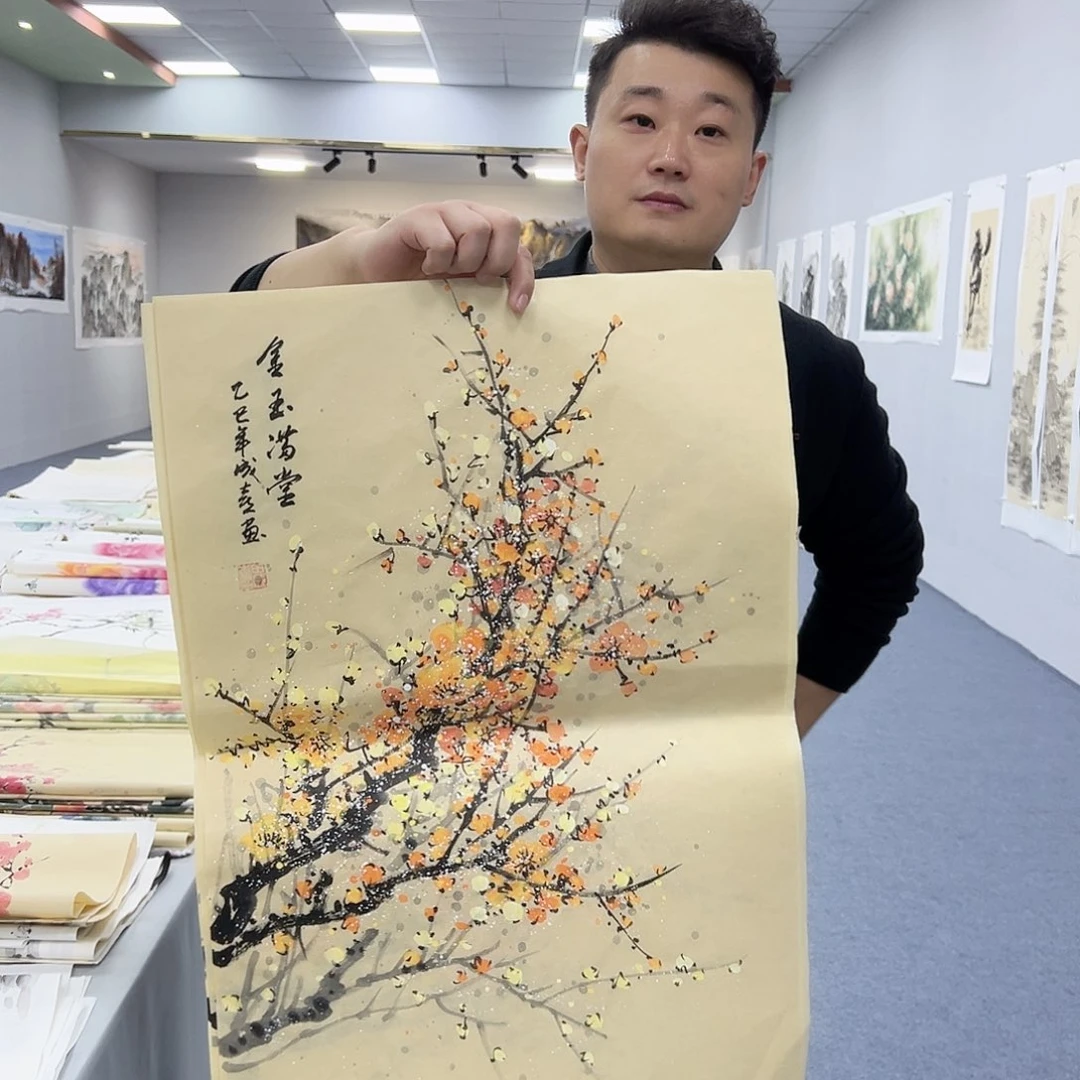 国画国画手绘作品