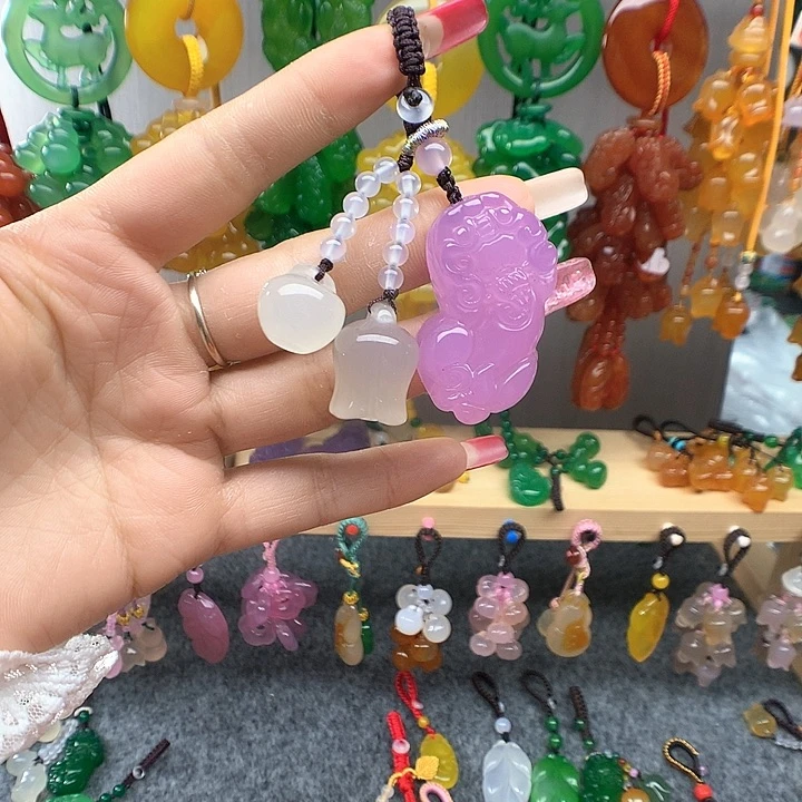 玛瑙/玉髓吊坠(不含链)未镶嵌