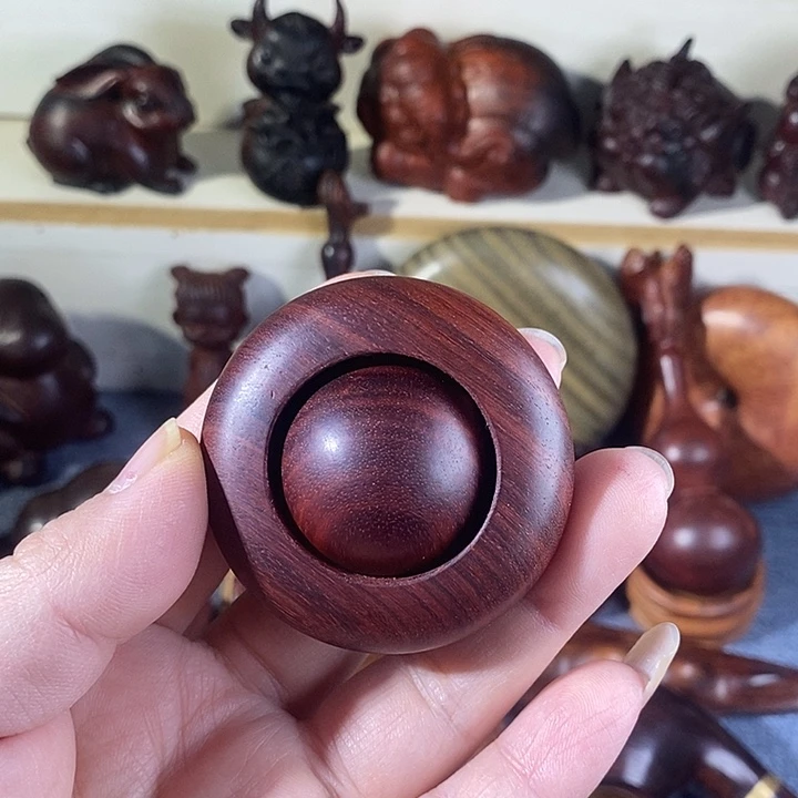 染料紫檀（血檀）转运珠