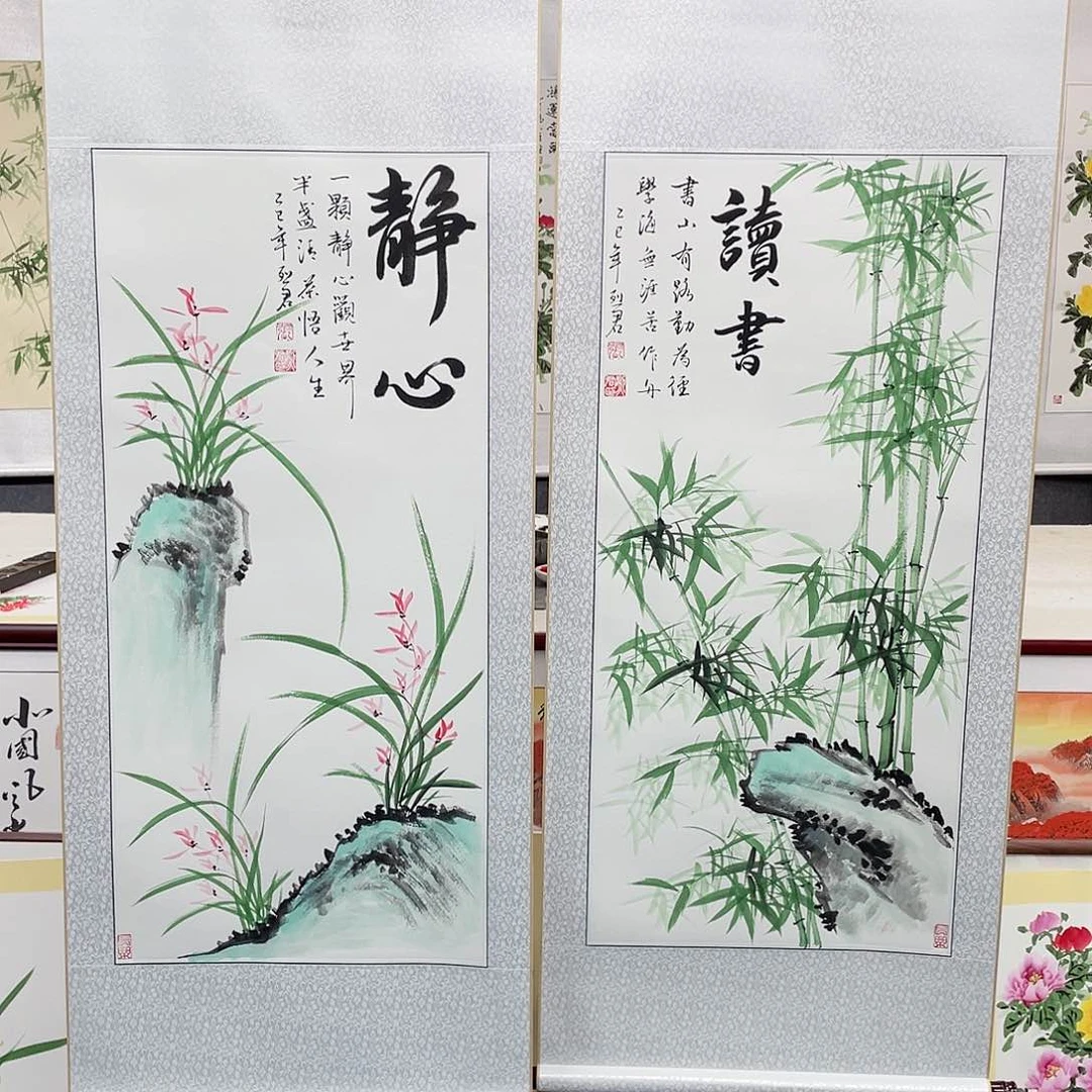国画手绘作品手绘作品