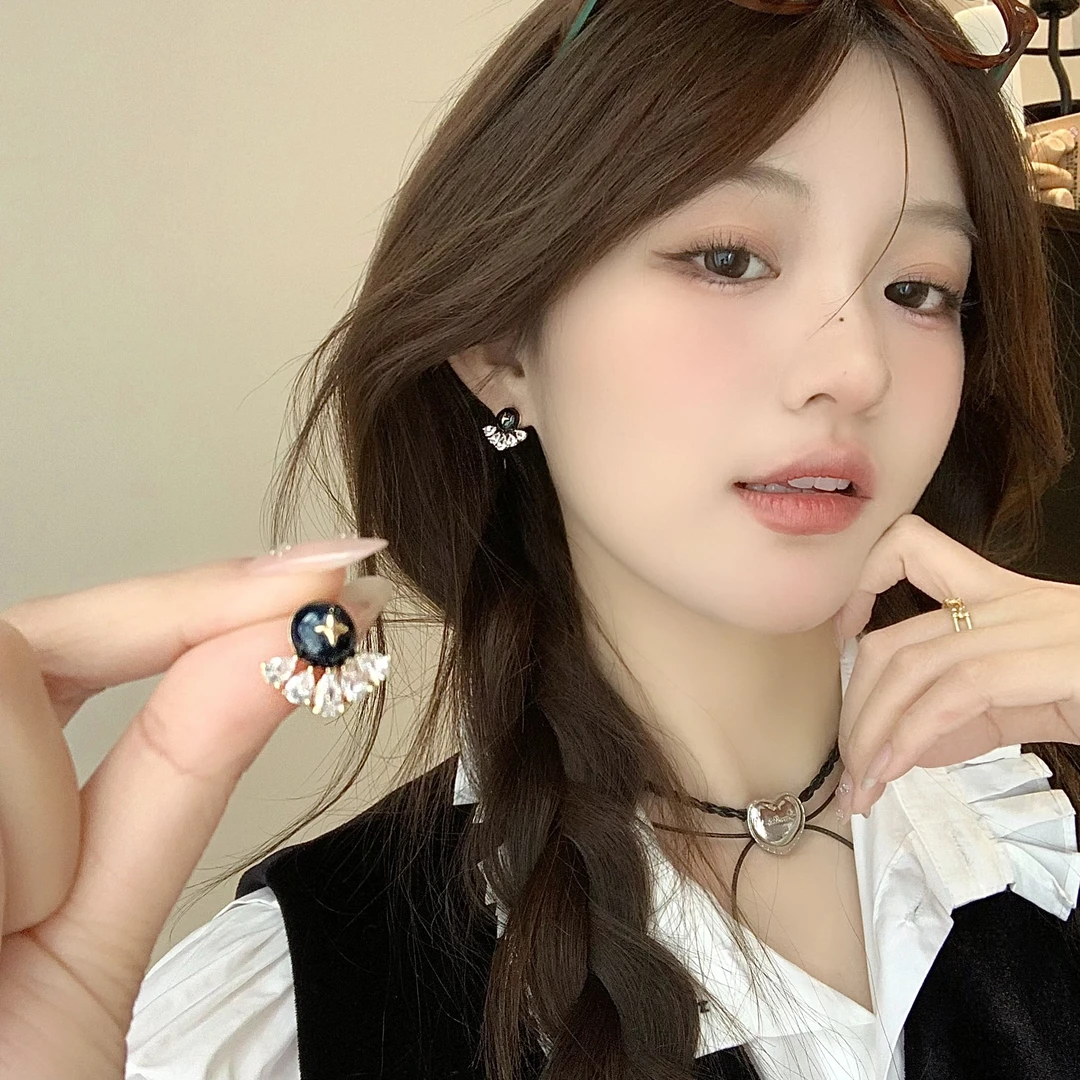 FULL GIRLISH耳环01123通勤小众酷飒暗黑耳饰