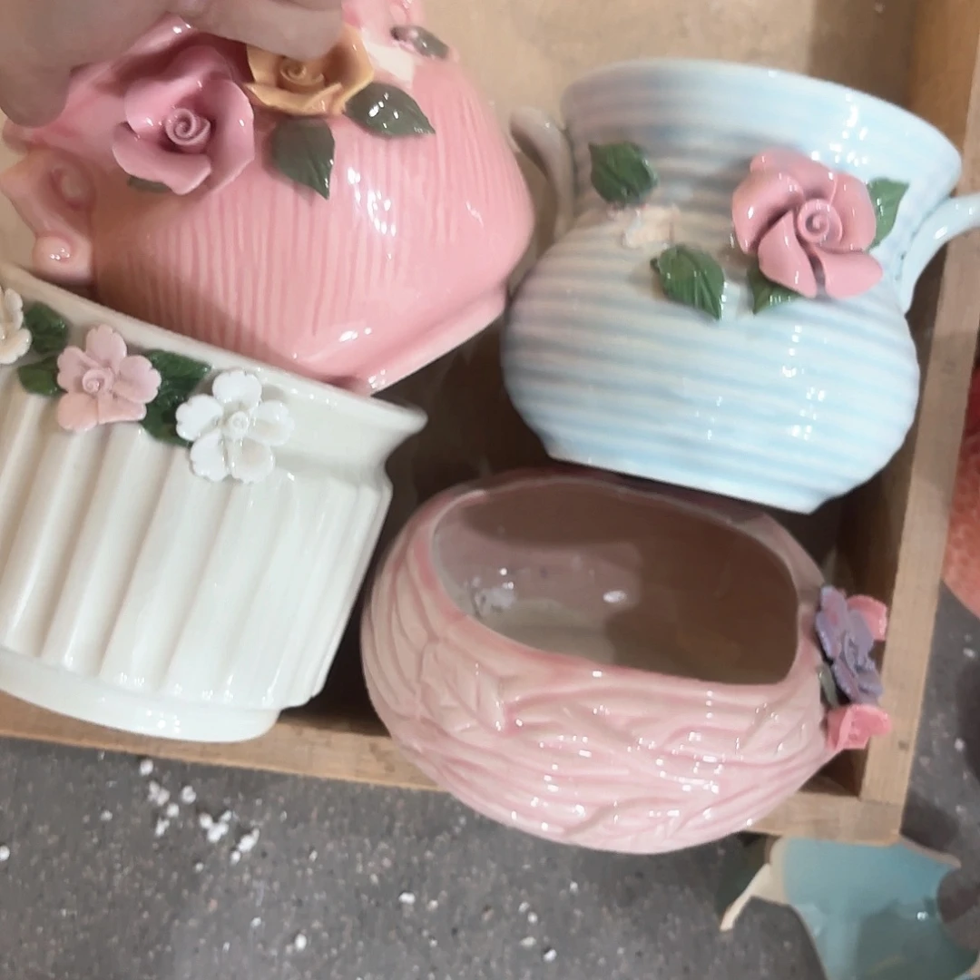 陶瓷陶瓷花盆，多肉花盆