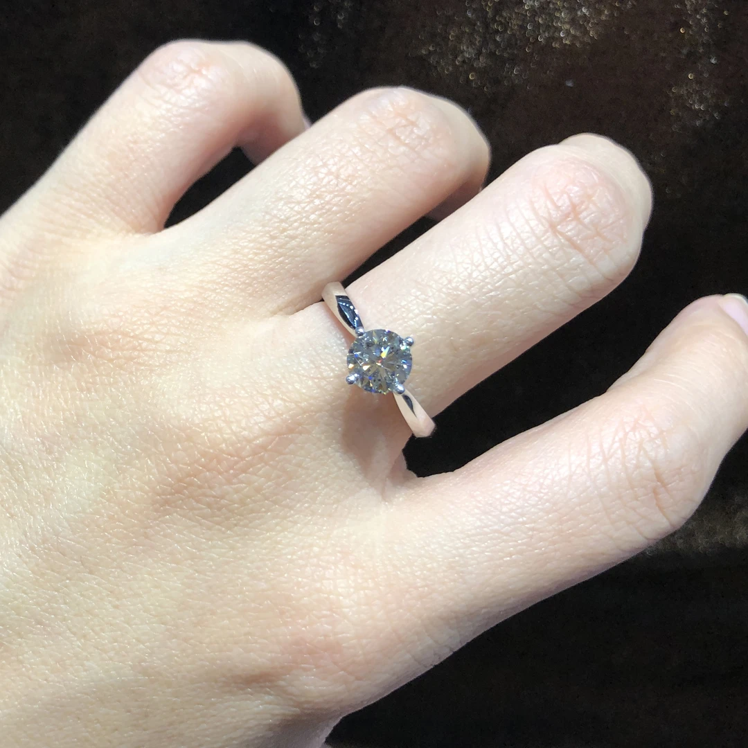 实验室培育钻石18K四爪钻戒1961款 经典百搭 时尚耐看 NGTC证书