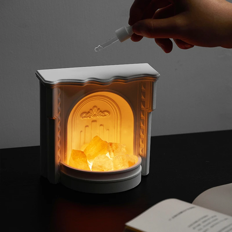 赤雅韵坊壁炉香薰灯