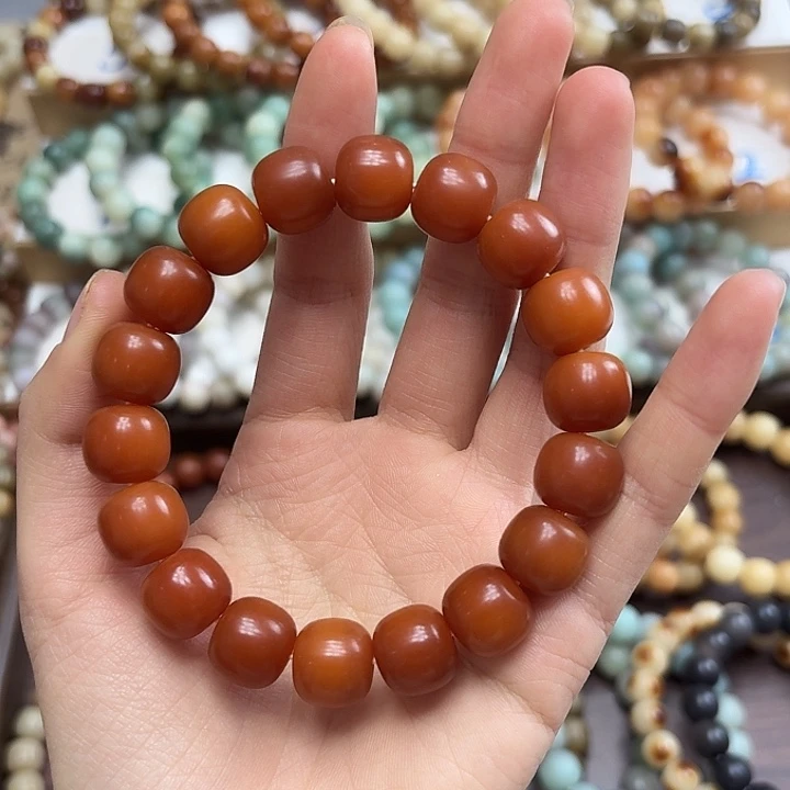 菩提根/象牙果手串卡14干磨秋梨膏