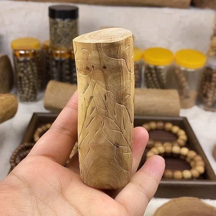 来***财檀香木无事牌檀香木原料87克