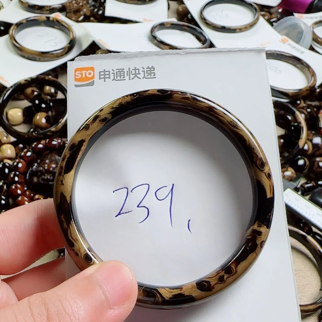 泥塑血柳手镯手镯