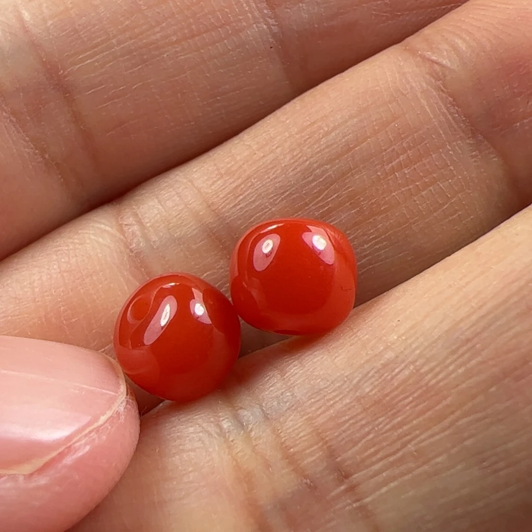 南红玛瑙珠子未镶嵌
