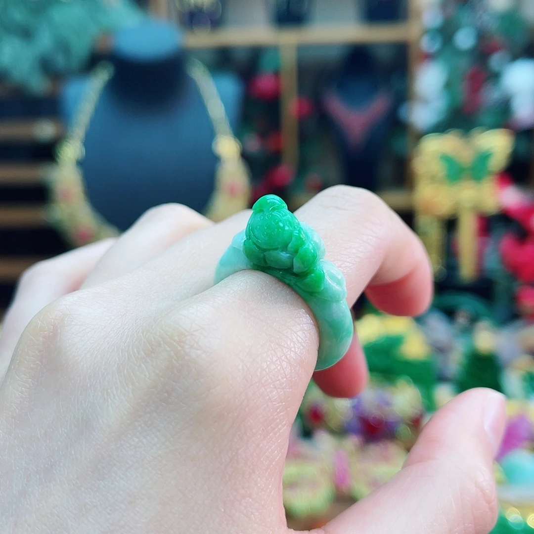 未镶嵌戒指翡翠48小时鉴赏期1