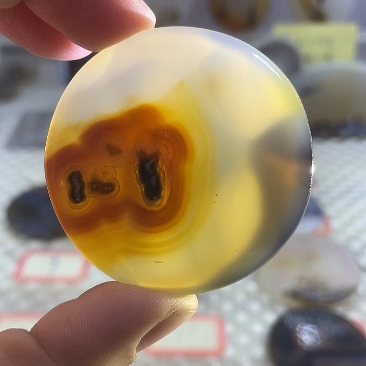 玛瑙/玉髓合金颈饰