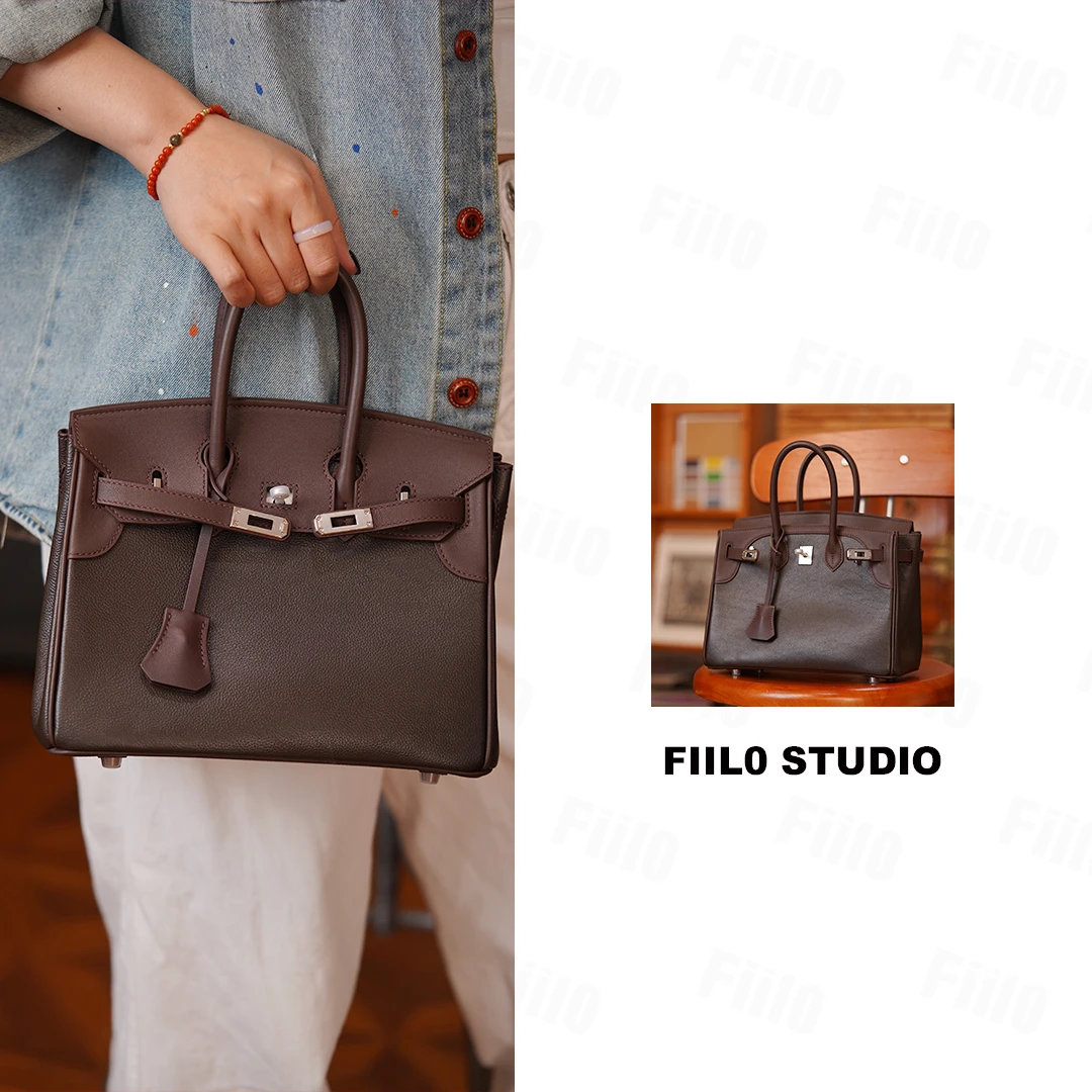 【Fiilo菲洛】T31- 小铂系列-福宝马鞍牛皮手提包