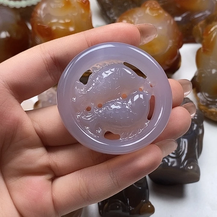 玛瑙/玉髓未镶嵌颈饰
