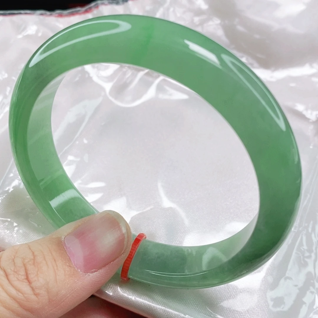 未镶嵌手镯翡翠57.6圈口完整