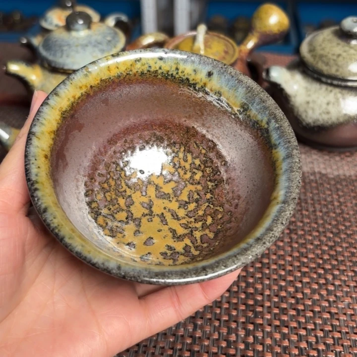 茶杯紫砂五*点将军杯180 C