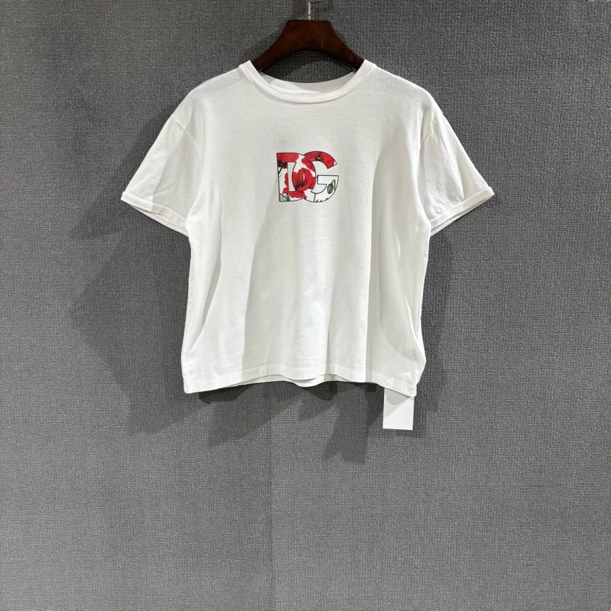 99新 maje D&G字母花朵印花短袖T恤 99新11/12码/6382