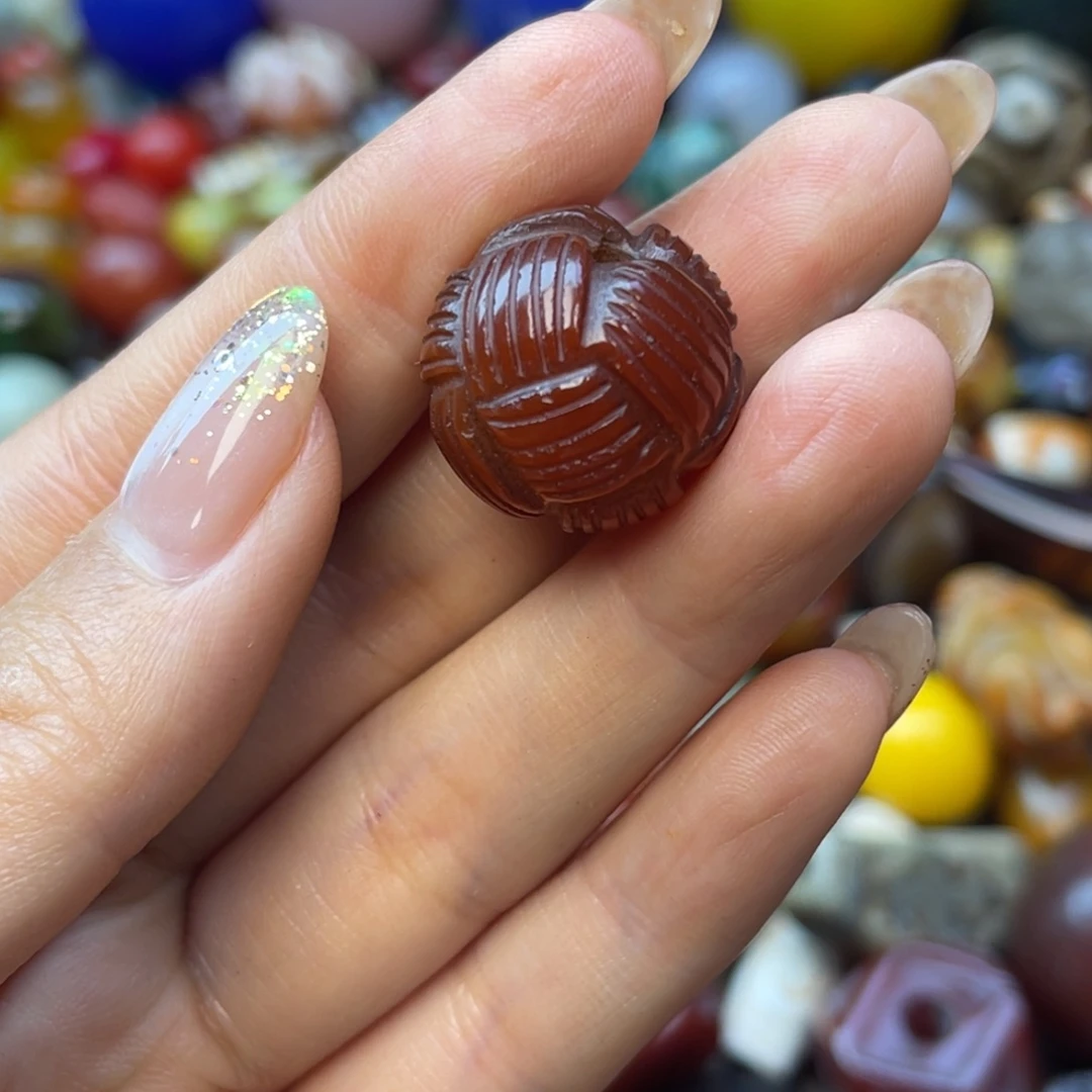 鳌***堂玛瑙/玉髓未镶嵌颈饰