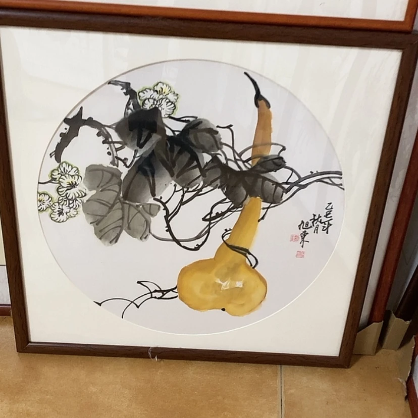 【闪购商品】国画手绘国画带框63.63