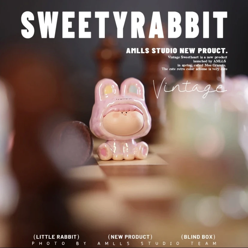 【后五位单包】阿玛莉莉丝复古小兔盲盒萌粒