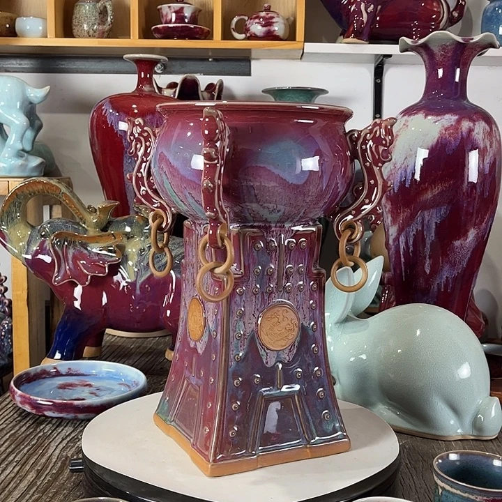 瓷片神垕镇钧瓷艺术