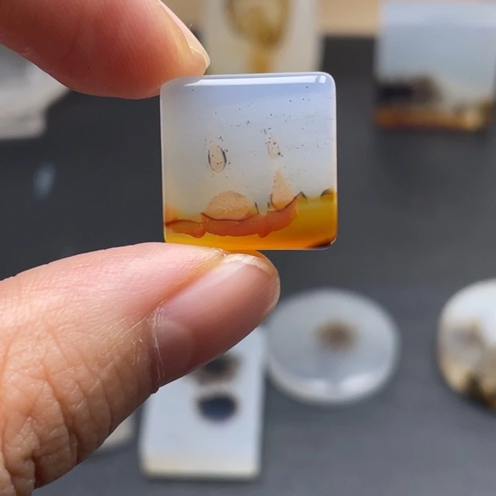 玛瑙/玉髓未镶嵌颈饰