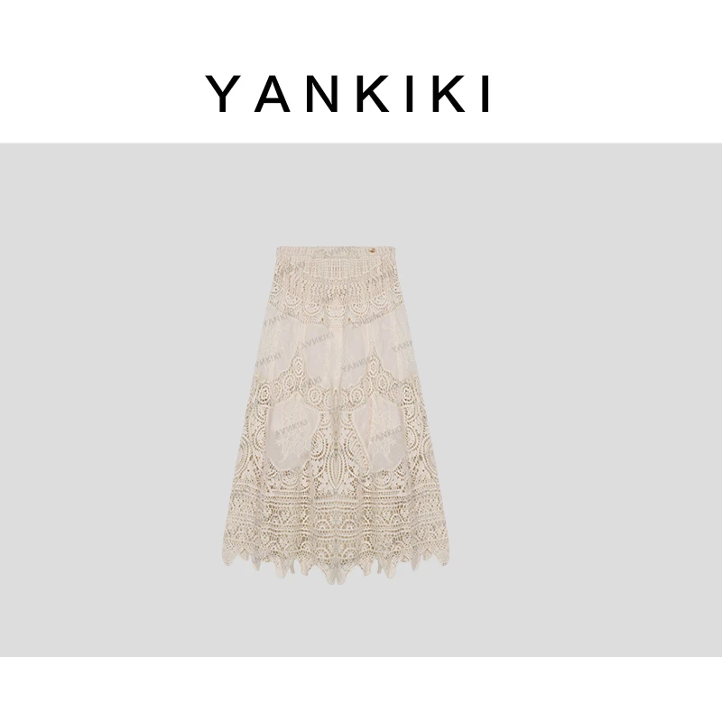 钩花公主半裙 YANKIKI 2025夏季款NEW