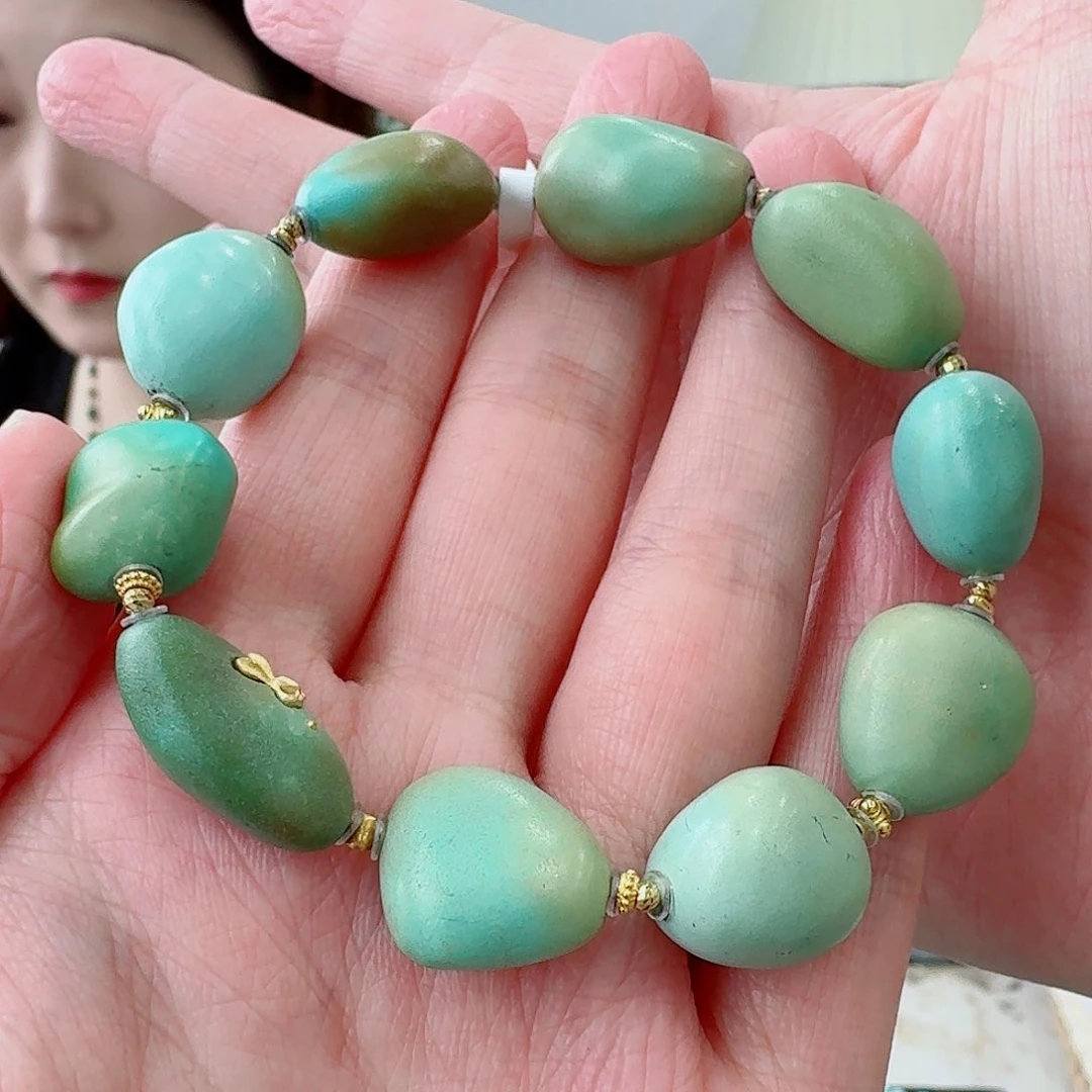 未镶嵌绿松石珠宝奇石