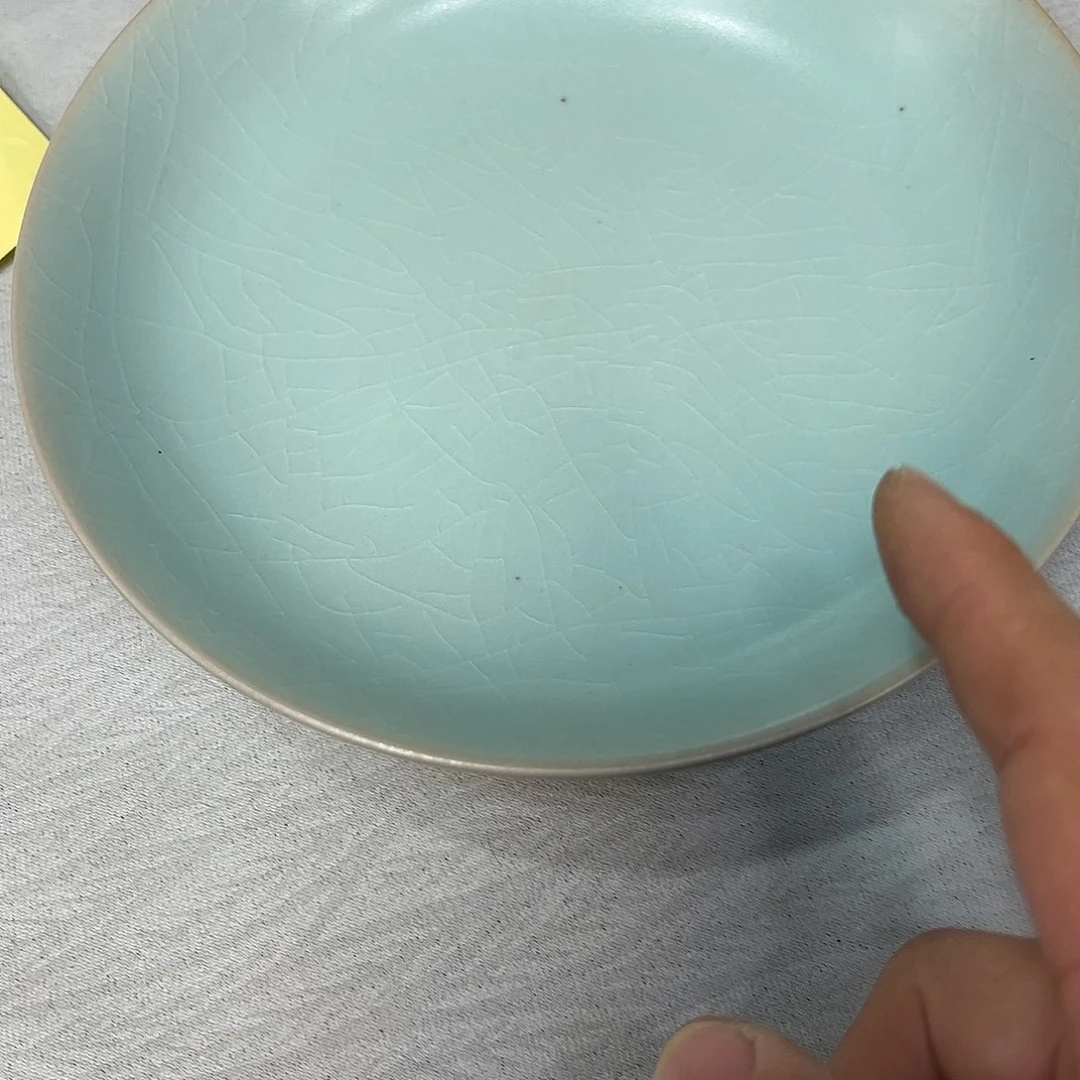 杯清**气清凉寺原产地汝瓷大瑕