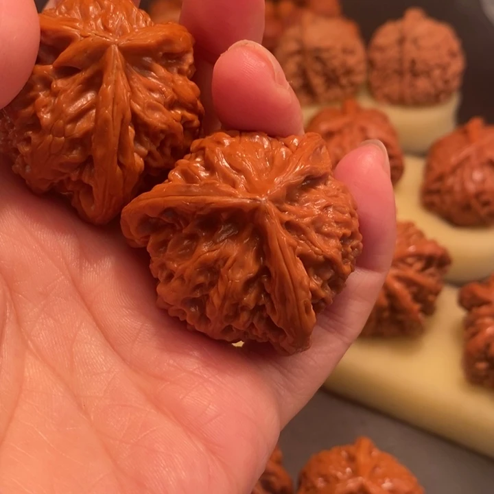 六***人猴头核桃吊坠工艺核桃