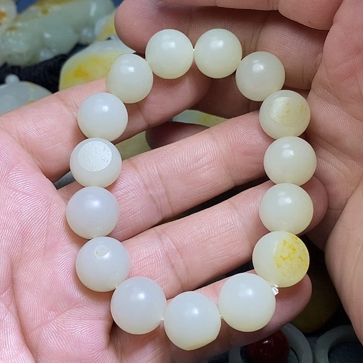 和田玉未镶嵌吊坠(不含链)