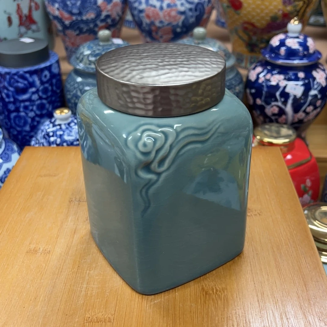 高端茶叶罐陶瓷罐