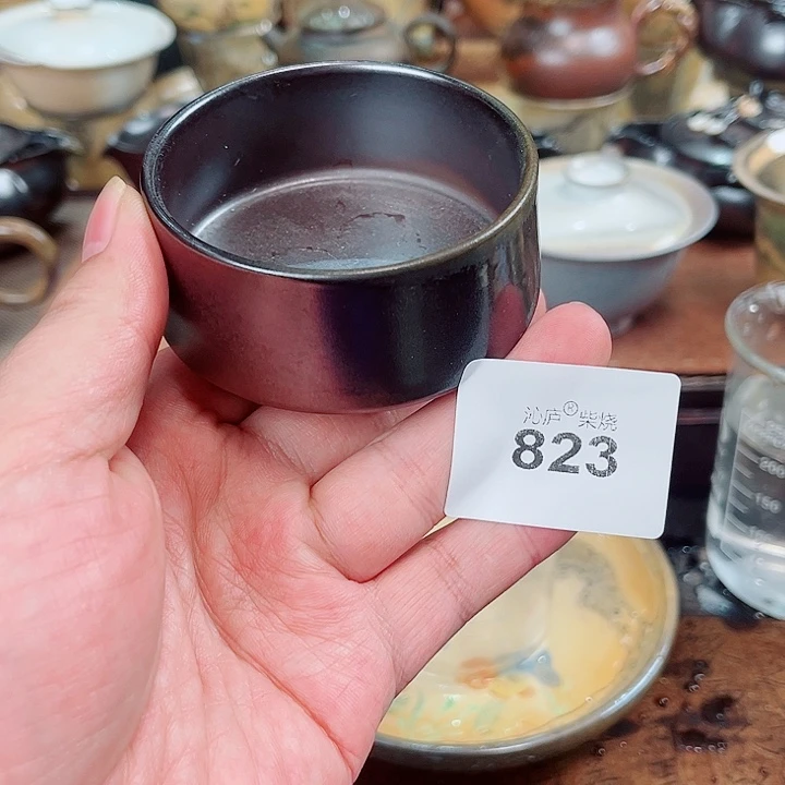 沁庐柴窑古法柴烧全手工茶具