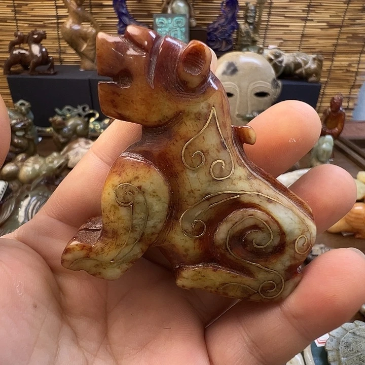 未镶嵌和田玉（糖玉）挂件