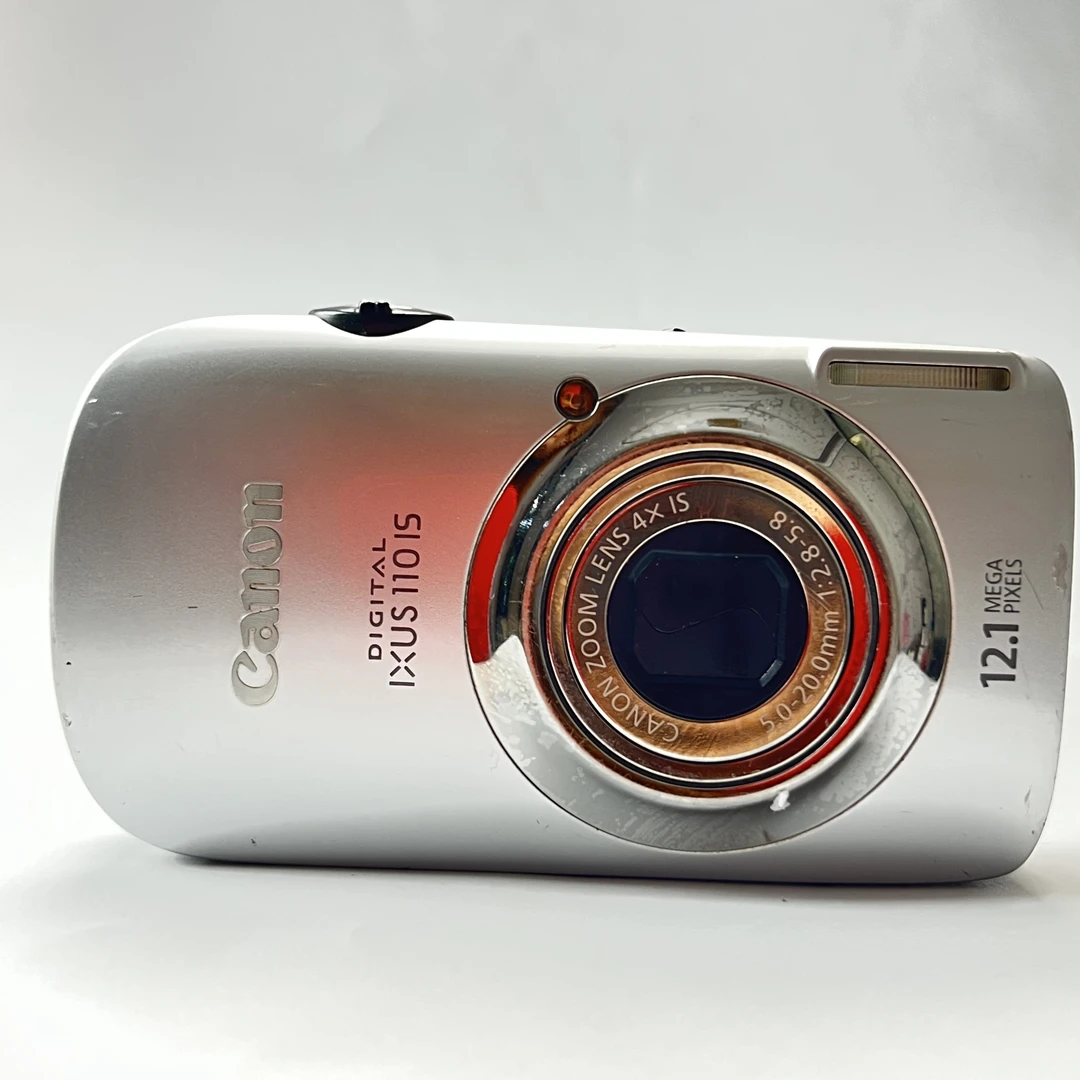 95新 Canon/佳能 ixus110银1210万像素4倍变焦数码相机