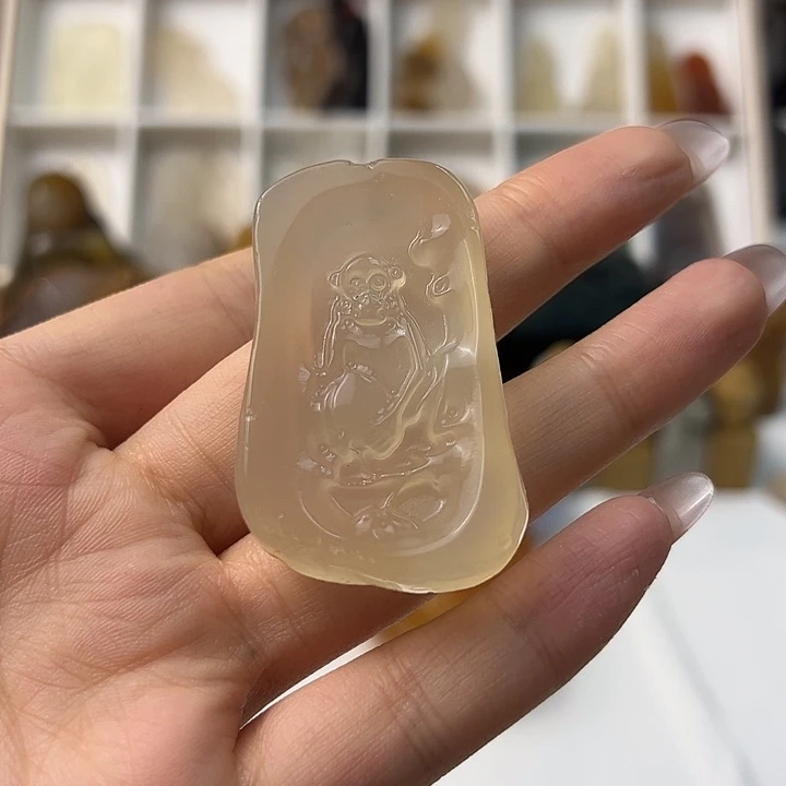 玛瑙/玉髓颈饰合金