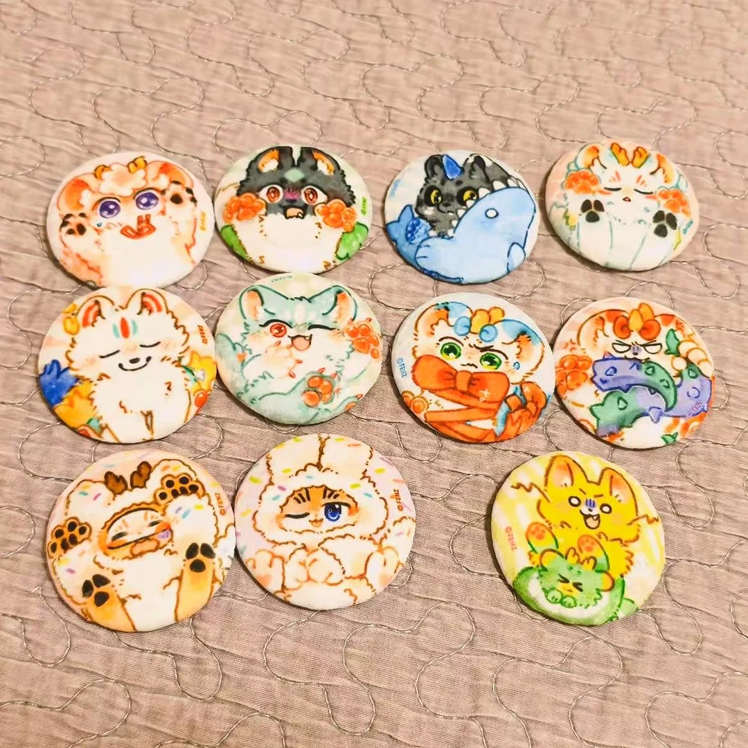 有兽焉-徽章/透卡/拍立得/镭射票大合集