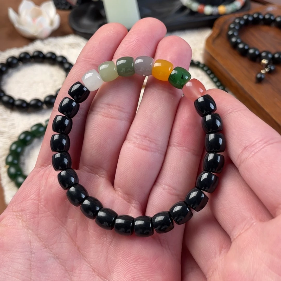 未镶嵌手串和田玉