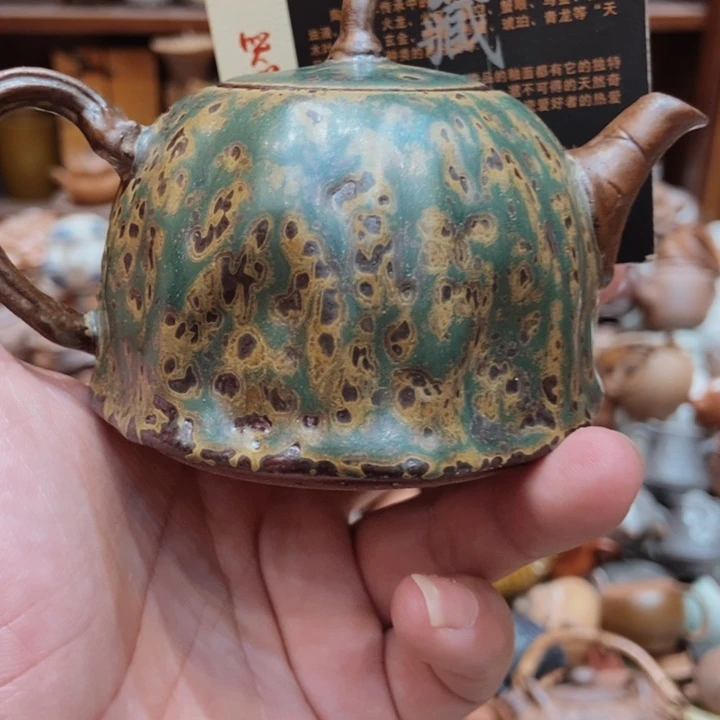 柴烧老岩泥高端茶器