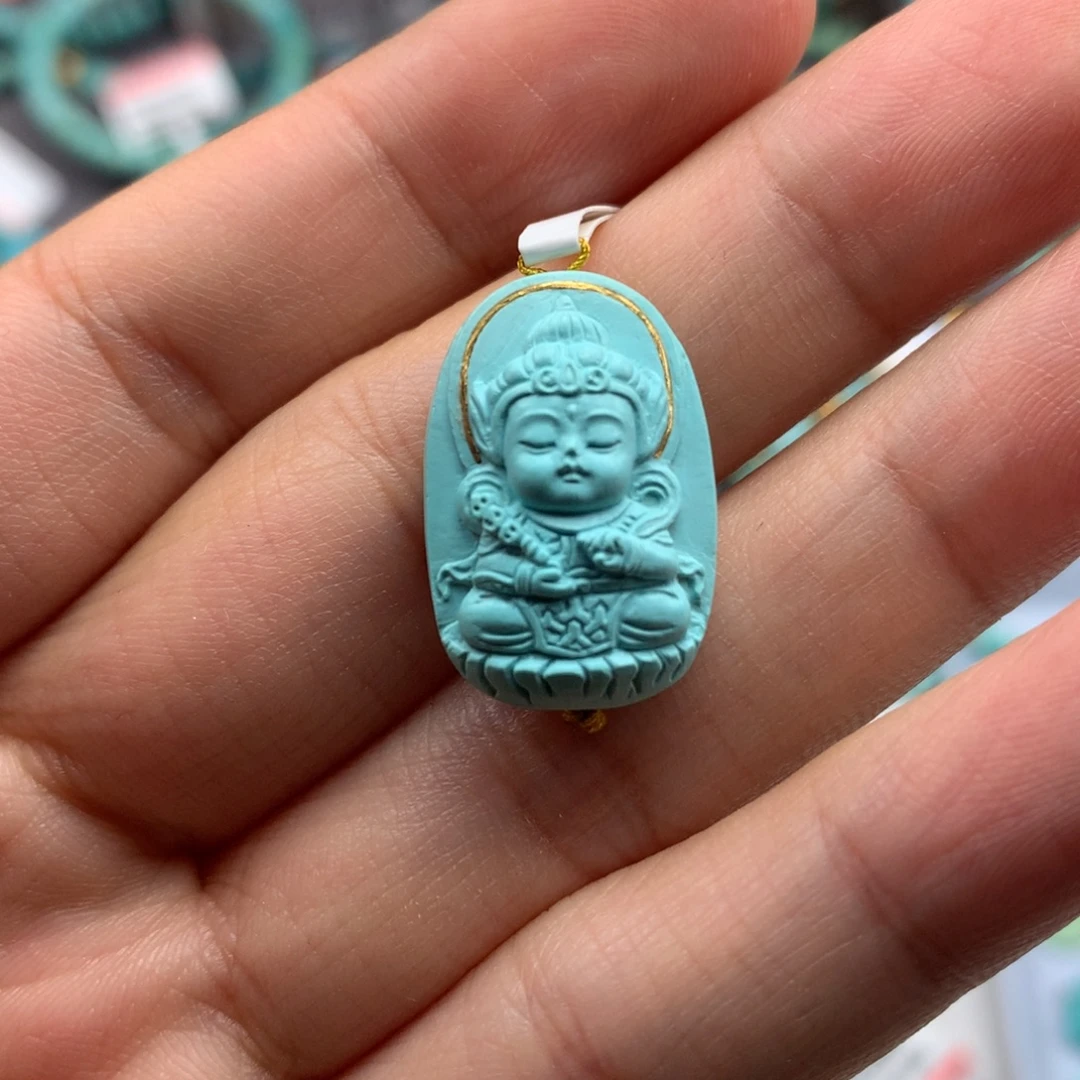 未镶嵌绿松石绿松石