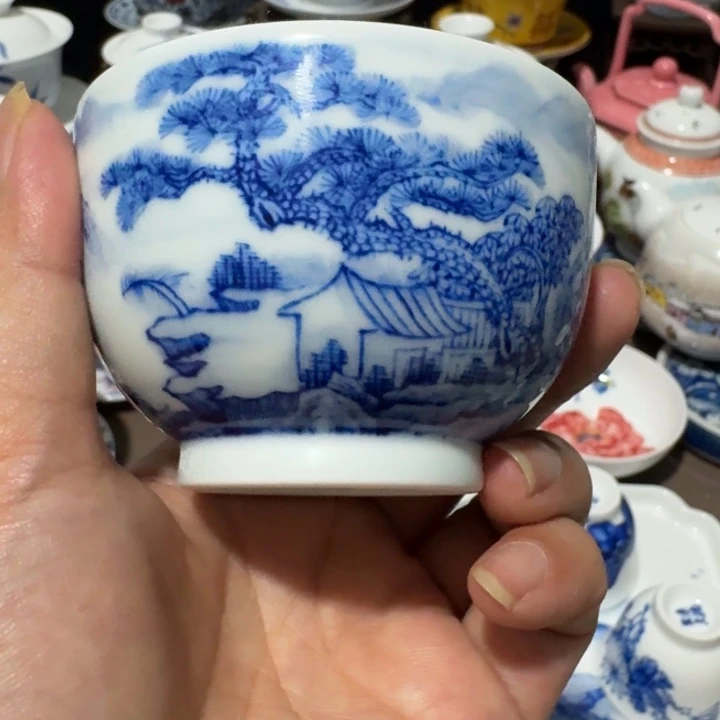 景德镇手工手绘杯